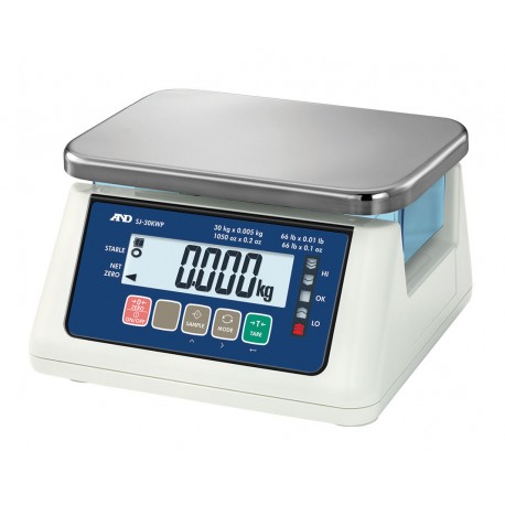 A&amp;D SJ-WP Series Waterproof Checkweighing Scales